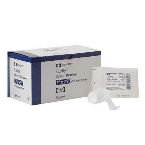 Conforming Bandage Curity Cotton / Polyester 1-Ply 1 X 75 Inch Roll Sterile 2230 Each/1 2230 KENDALL HEALTHCARE PROD INC. 188585_EA
