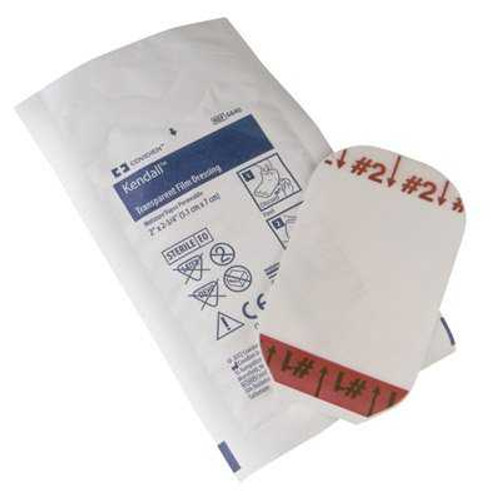 Transparent Film Dressing Kendall Rectangle 4 X 4-3/4 Inch 2 Tab Delivery Without Label Sterile 6641 Each/1 6641 KENDALL HEALTHCARE PROD INC. 191828_EA