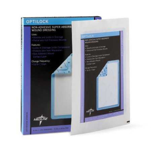 Non Adherent Dressing Optilock 6.5 X 10 Inch Sterile MSC64610EP Box/10 MSC64610EP MEDLINE 798793_BX