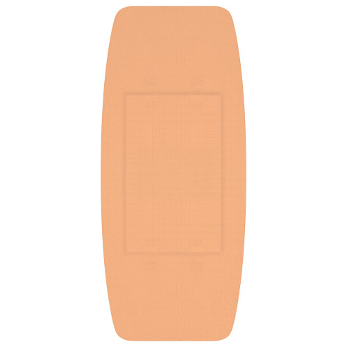 Dynarex Adhesive Strip Fabric Tan 2 X 4-1/2 Inch Sterile, 3614, Box of 50