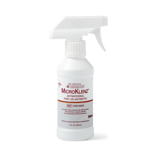 Microklenz Wound Cleanser 8 oz. Spray Bottle NonSterile Antimicrobial, CRR108008, Pack of 1