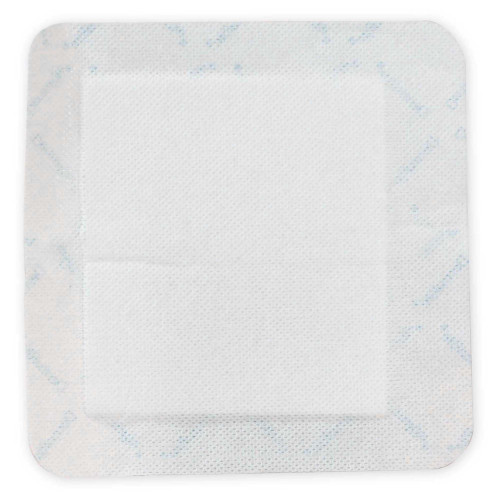DermaRite Bordered Gauze Island Dressing 6 X 6 Inch Square NonSterile, 00256, Pack of 1