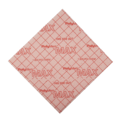 PolyMem Max Foam Dressing 4-1/2 X 4-1/2 Inch Without Border Film Backing Nonadhesive Square Sterile, 5045, Box of 10