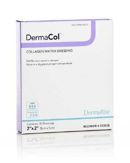 DRSG WND DERMACOL 2X2" 10EA/BX DERMARITE 00302E Each/1 00302E DERMARITE INDUSTRIES LLC 825656_EA