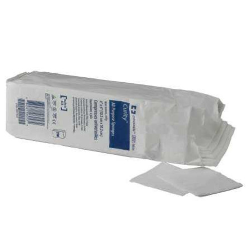 Non-Woven Sponge Curity Polyester / Rayon 3-Ply 2 X 2 Inch Square NonSterile 9132 Pack/200 9132 KENDALL HEALTHCARE PROD INC. 184059_BG