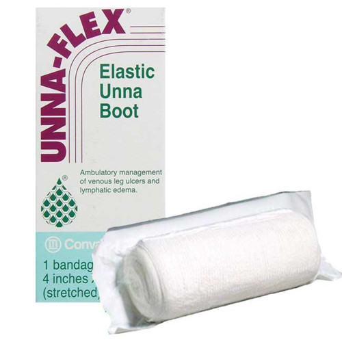 Unna-Flex Unna Boot Stretch Zinc Oxide 4 Inch X 10 Yard, 650941, Box of 12