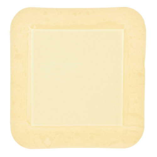 Foam Dressing DermaLevin® 6 x 6 Inch With Border Waterproof Backing Hydrocolloid Adhesive Square Sterile 00285E Pack of 1 00285E DermaLevin® 584140_EA