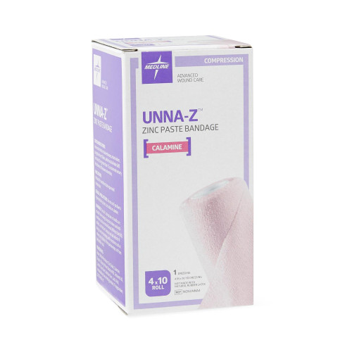 Unna-Z Unna Boot Zinc Oxide / Calamine 4 Inch X 10 Yard, NONUNNA4, Pack of 1