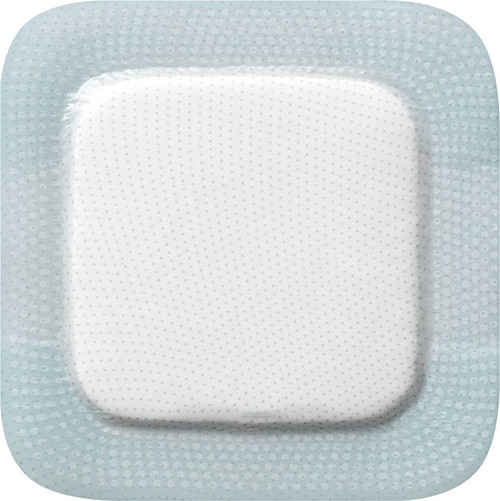 Biatain Silicone Foam Dressing 3 X 3 Inch With Border Film Backing Silicone Adhesive Square Sterile, 33434, Pack of 1