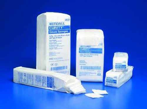USP Type VII Gauze Sponge Curity Cotton 12-Ply 4 X 8 Inch Square NonSterile 2835 Pack/200 2835 KENDALL HEALTHCARE PROD INC. 9972_BG