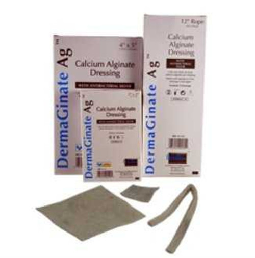 Calcium Alginate Dressing with Silver DermaGinate/ Ag 2 X 2 Inch Square Sterile 00520E Each/1 00520E DERMARITE INDUSTRIES LLC 718957_EA