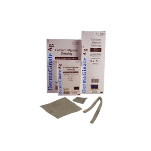 DermaGinate/ Ag Silver Alginate Dressing 2 X 2 in, 00520E, Sample Packet of 1
