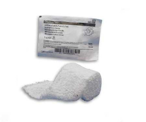 Fluff Bandage Roll Dermacea Gauze 6-Ply 2-1/4 Inch X 3 Yard Roll Sterile 441100 Case/96 441100 KENDALL HEALTHCARE PROD INC. 516649_CS