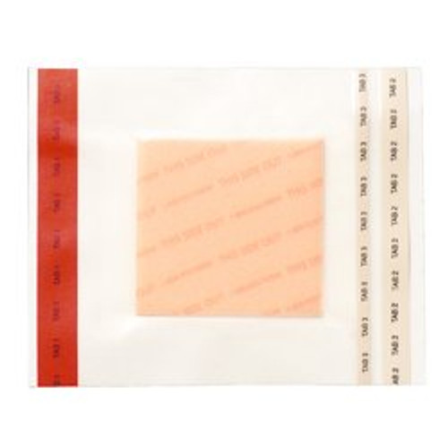 PolyMem Max Foam Dressing 5-1/4 x 5-1/4 Inch With Border Film Backing Adhesive Square Sterile, 606, Pack of 1