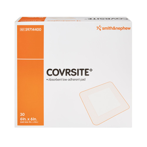 Covrsite Composite Dressing 6 X 6 Inch Square Sterile, 59714400, Case of 300