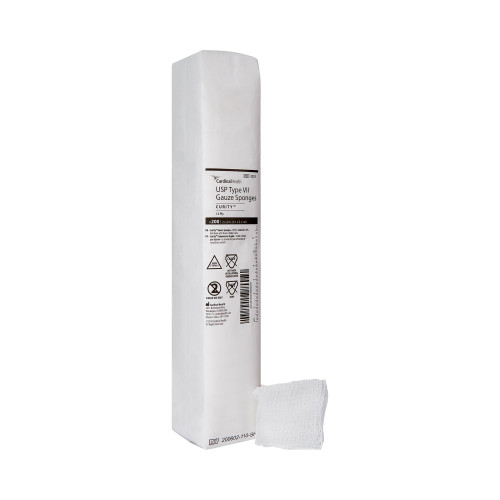 Curity Gauze Sponge 2 X 2 Inch 12-Ply NonSterile 200 per Pack, 2252, Case of 8000