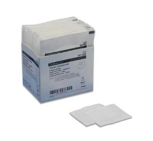 Non-Woven Sponge Dermacea NonWoven 4-Ply 2 X 2 Inch Square Sterile 441403 Case/3000 441403 KENDALL HEALTHCARE PROD INC. 719496_CS