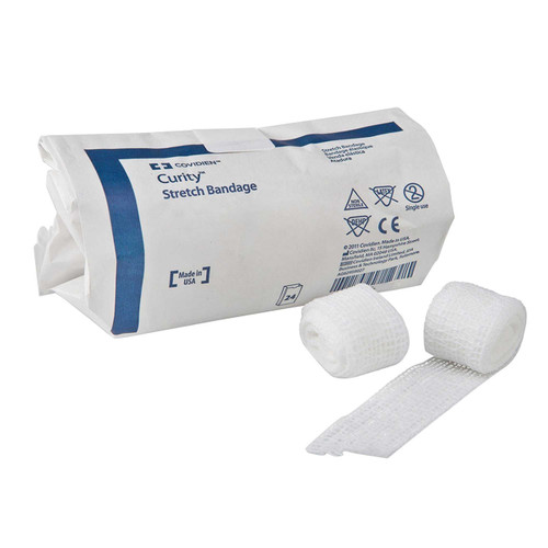 Conforming Bandage Curity Cotton / Polyester 1-Ply 6 X 82 Inch Roll Sterile 2238 Case/48 2238 KENDALL HEALTHCARE PROD INC. 188589_CS