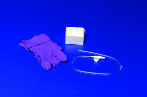 Graduated Suction Catheter Kit with Chimney Valve, 14 Fr., Whistle Tip, Sterile, 37424, Pack of 1