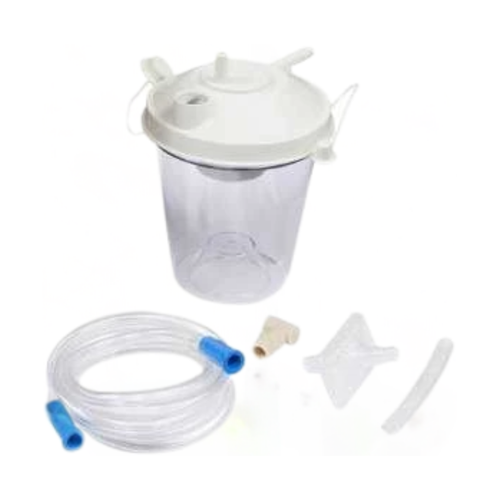 Suction Canister Kit 800 mL Float Valve Shut-Off AG5603 Each/1 AG5603 HOME HLTH MED EQUIP DBA AG 764392_EA