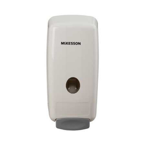 McKesson Soap Dispenser White Plastic Push Bar 1000 mL Wall Mount 53-1000 Each/1 53-1000 MCK BRAND 468279_EA