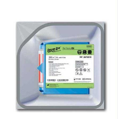 Port Access Kit PowerLoc 20 Gauge 1 Inch 8 Inch Tubing Y-Site Port 2672010 Case/5 2672010 BARD ACCESS SYSTEMS 803056_CS Port Access Kit PowerLoc 20 Gauge 1 Inch 8 Inch Tubing Y-Site Port 2672010 Case/5 2672010 BARD ACCESS SYSTEMS 803056_CS