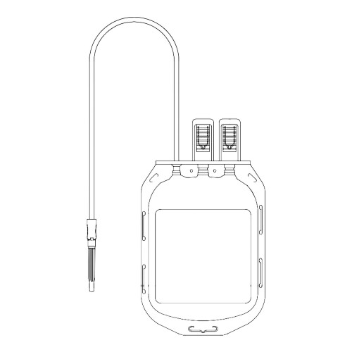 Teruflex Blood Collection Bag - 600 mL, - 1BBD606A,, Pack of 1