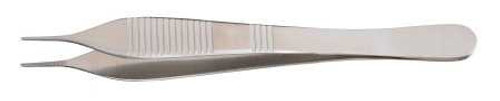 Dressing Forceps McKesson Adson 4-3/4 Inch Office Grade Stainless Steel NonSterile NonLocking Thumb Handle Serrated Tips 43-2-771 Each/1 43-2-771 MCK BRAND 487592_EA