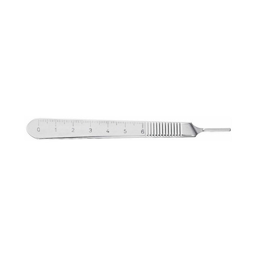 Scalpel Handle McKesson Argent 43-1-033 Each/1 43-1-033 MCK BRAND 487302_EA