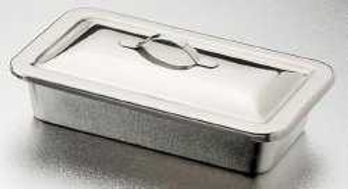 Instrument Tray McKesson Strap Handle Stainless Steel 8-1/2 X 3 X 1- 1/2 Inch 63-4254 Box/6 63-4254 MCK BRAND 1038452_BX