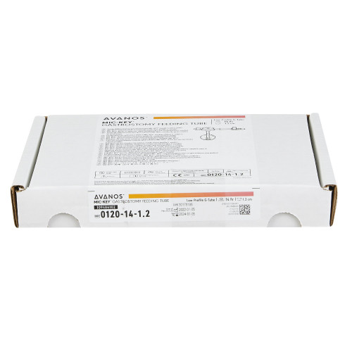 MIC-Key Low Profile Gastrostomy Tube Kit 14 Fr. 1.2 cm Tube Silicone Sterile, 0120-14-1.2, Pack of 1
