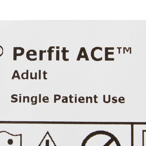 Rigid Cervical Collar Perfit ACE Plastic Adult Adjustable One Piece 3 to 6 Inch Height 000281000 Each/1 281000 AMBU INC. 374576_EA