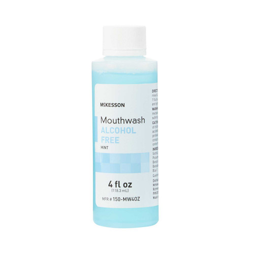 Mouthwash McKesson 4 oz. Mint Flavor 150-MW4OZ Each/1 150-MW4OZ MCK BRAND 993760_EA