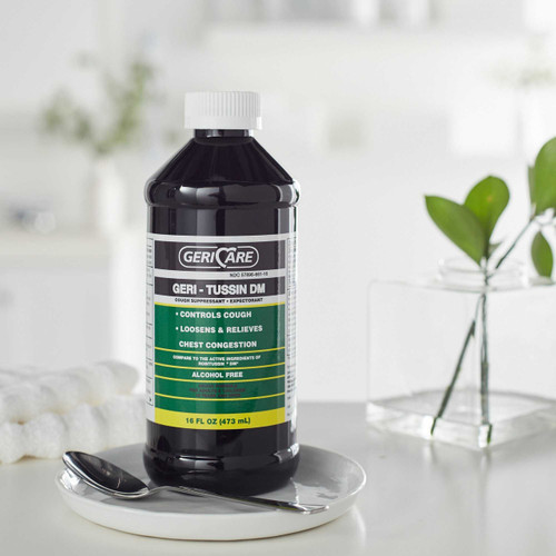 Cough Relief McKesson Brand 100 mg / 10 mg Strength Liquid 16 oz. 57896066016 BT/1 57896066016 MCK BRAND 633798_BT