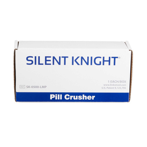 Pill Crusher Silent Knight® Hand Operated Blue / White SK-0500-LMP Pack of 1 SK-0500-LMP Silent Knight® 1026306_EA