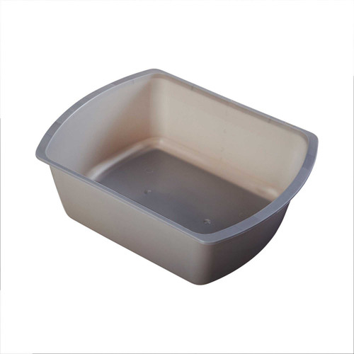 Wash Basin McKesson Plastic 8 Quart Rectangle 56-80342 GRAPHITE Case/50 56-80342 MCK BRAND 1028129_CS