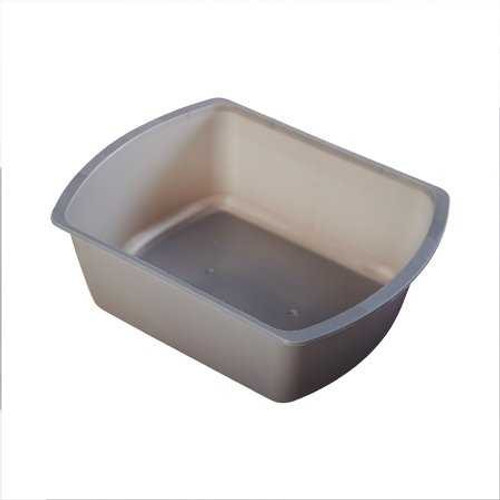 Wash Basin McKesson Plastic 8 Quart Rectangle 56-80342 GRAPHITE Case/50 56-80342 MCK BRAND 1028129_CS