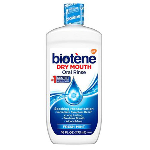 Mouth Moisturizer Biotene 16 oz. Liquid Pack of 1