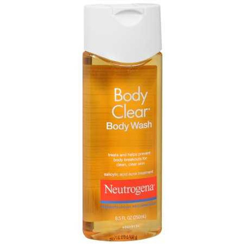 Acne Body Wash Neutrogena® Body Clear® 8.5 oz. Liquid 07050101750 Pack of 1 1681774 Neutrogena® Body Clear® 632621_EA Acne Body Wash Neutrogena® Body Clear® 8.5 oz. Liquid 07050101750 Pack of 1 1681774 Neutrogena® Body Clear® 632621_EA