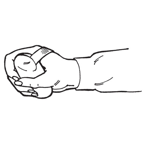 Cushion Grip One Size Fits Most Blue Mild Resistance 201020 Each/1 201020 SKIL CARE CORP. 183244_EA