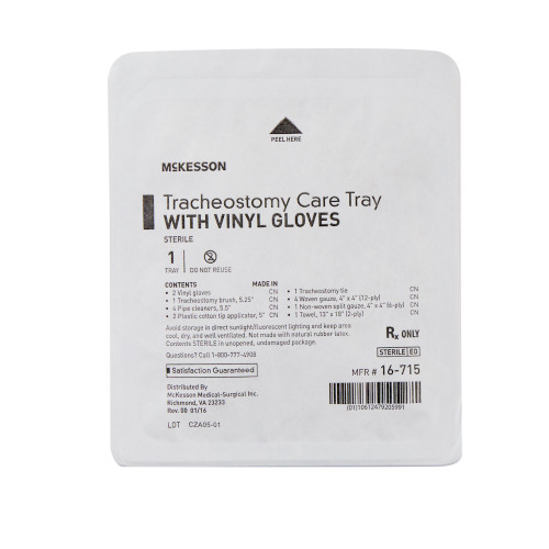 McKesson Tracheostomy Care Kit, 16-715, Case of 20