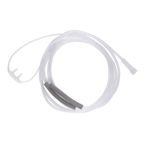 McKesson Nasal Cannula with Ear Cushion Adult Straight Prongs 7 Foot Tubing, 32649, Pack of 1