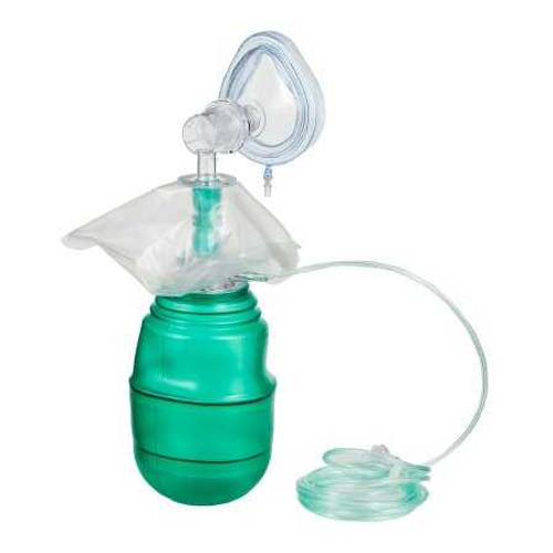 Resuscitator Mask McKesson Nasal / Oral Mask 32628 Pack of 1 32628 McKesson 854495_EA