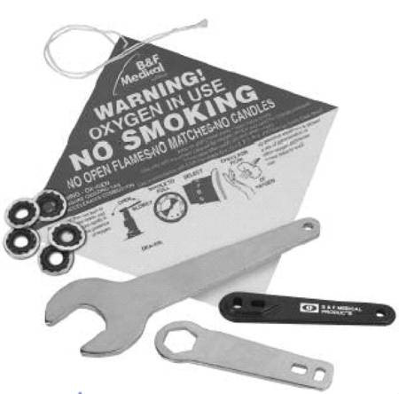 Cylinder Wrench, 66080, Pack of 1