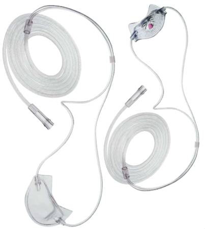 Soft Plus Biflo Nasal Mask Nasal Style Adult One Size Fits Most Adjustable Head Strap, 0101, Pack of 1