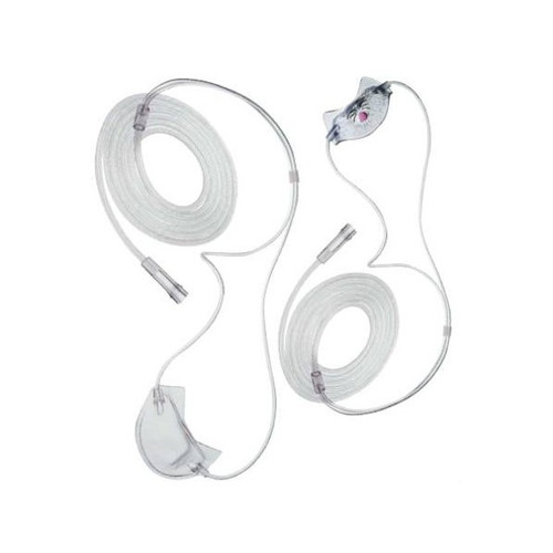 Soft Plus Biflo Nasal Mask Nasal Style Adult One Size Fits Most Adjustable Head Strap, 0101, Pack of 1