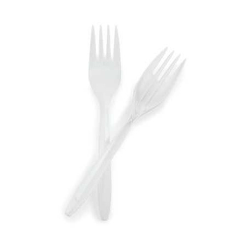 Fork McKesson General Purpose White Polypropylene 16-4595 Case/1000 16-4595 MCK BRAND 959243_CS