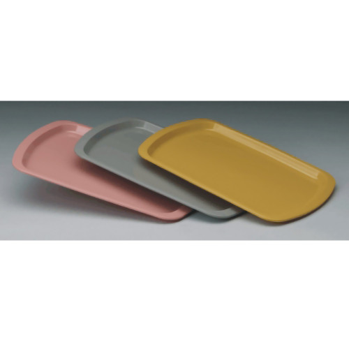 Service Tray 6 x 9 Inch Dusty Rose Polypropylene H241-10 Pack of 1