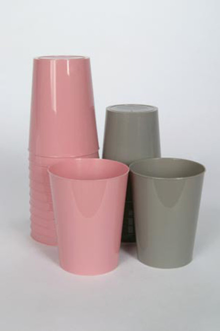 H250-10 9 oz. Plastic Tumbler Mauve Reusable, H250-10, Pack of 1