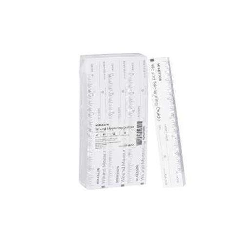 Wound Measuring Guide McKesson 6 Inch Paper NonSterile 533-LR/50 PD/50 533-LR/50 MCK BRAND 871649_PD